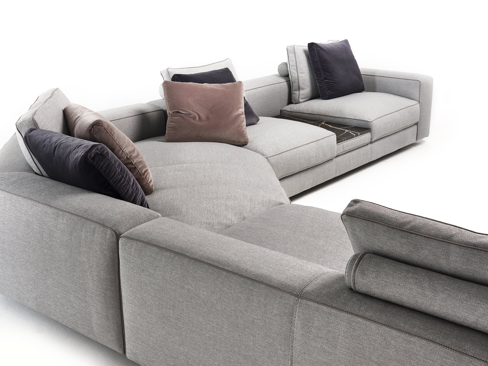 Mussi Sinfonia sectional sofa back
