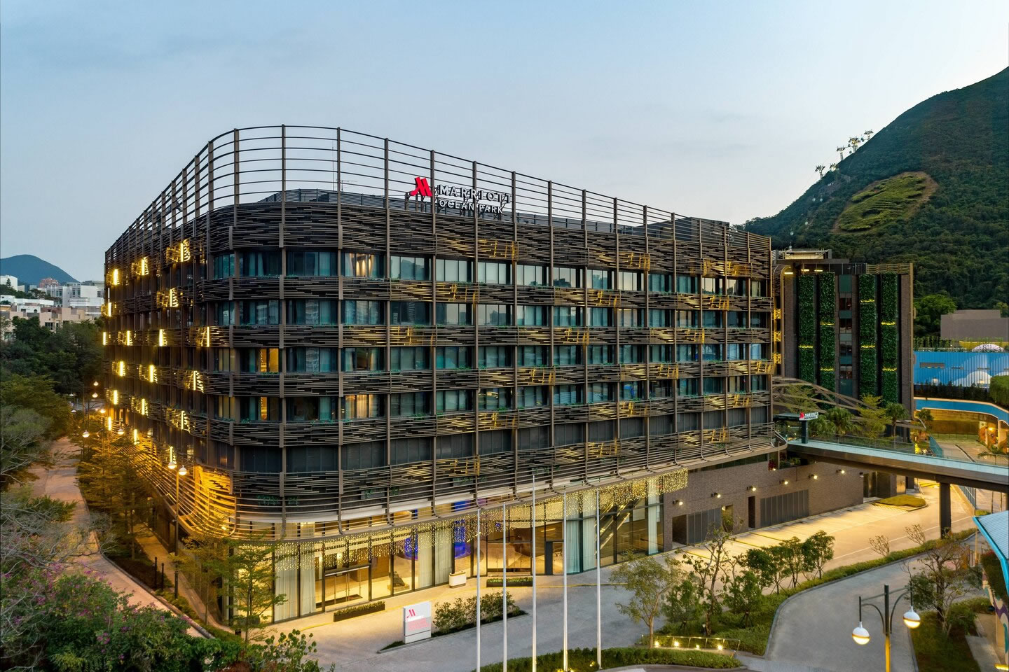 Hong Kong Ocean Park Marriott Hotel exteriors