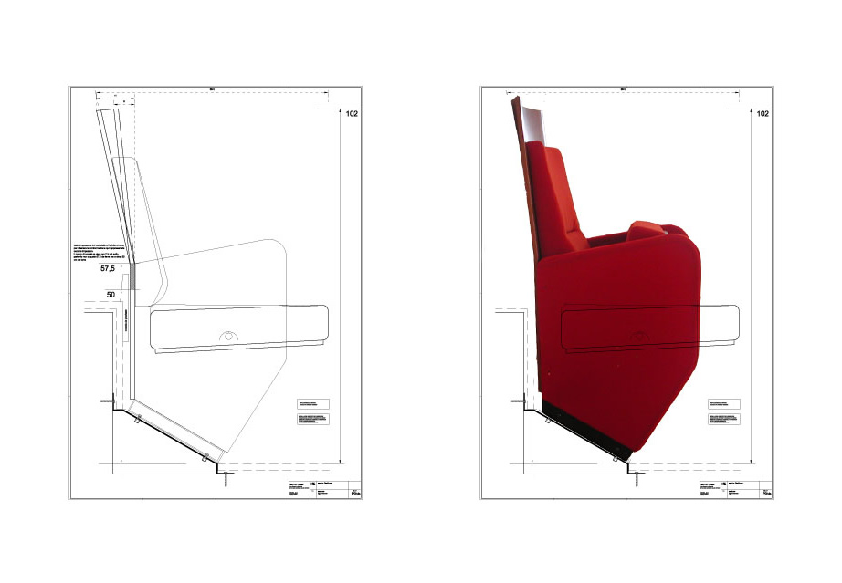 Mussi design projects: Rascaroli Gilardone project sketch