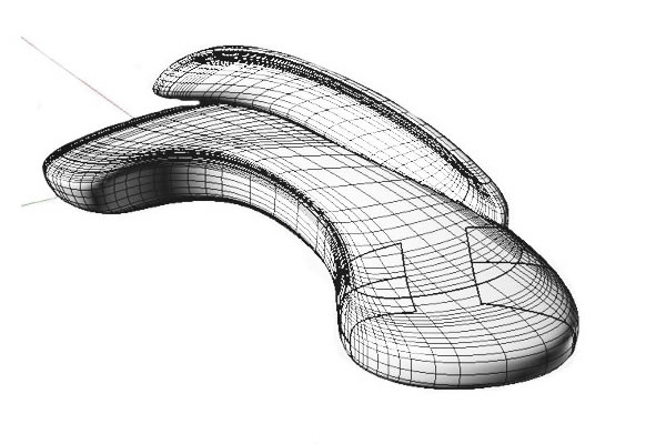 Mussi design project: Palù sofa sketch